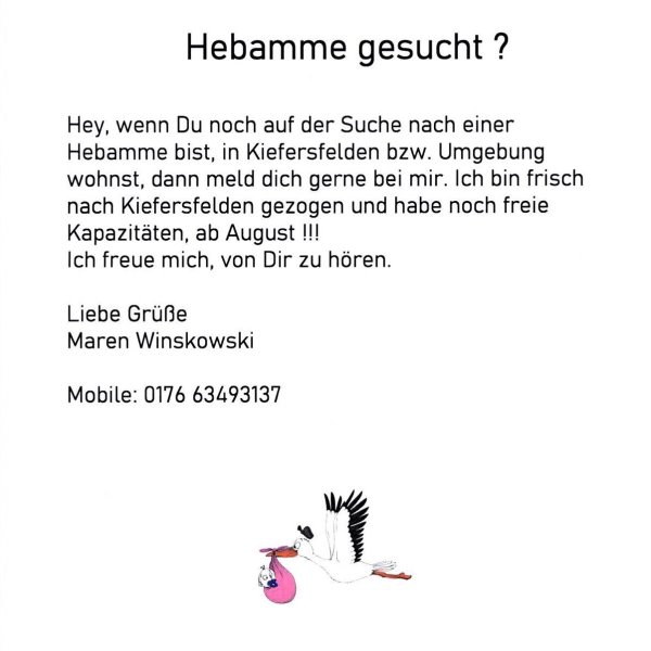 Hebamme Maren, Kiefersfelden