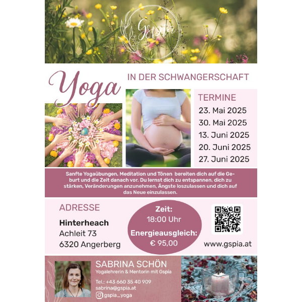 Schwangerschafts-Yoga Sabrina Sch&ouml;n