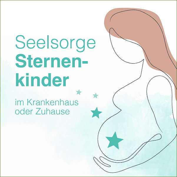 Titelbild Flyer Seelsorge Sternenkinder, BKH Kufstein
