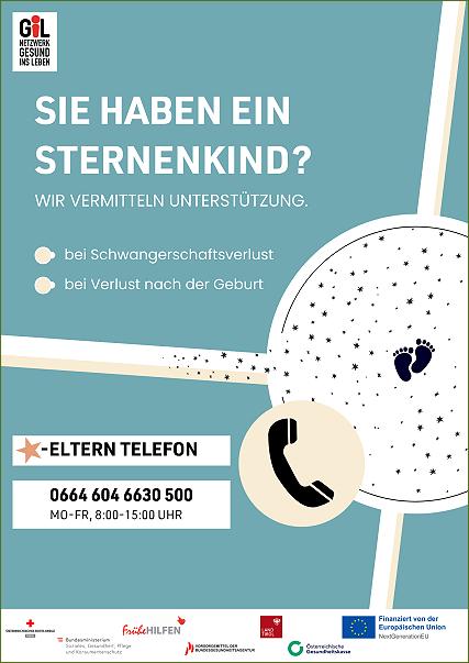 Bild Information Gesund ins Leben, Sterneneltern-Telefon